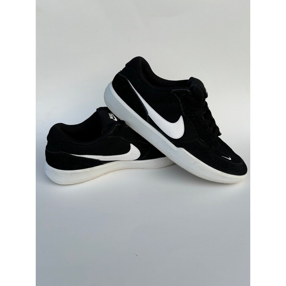 Nike SB Force 58 Black White PANDA Shoes Mens Sz 10